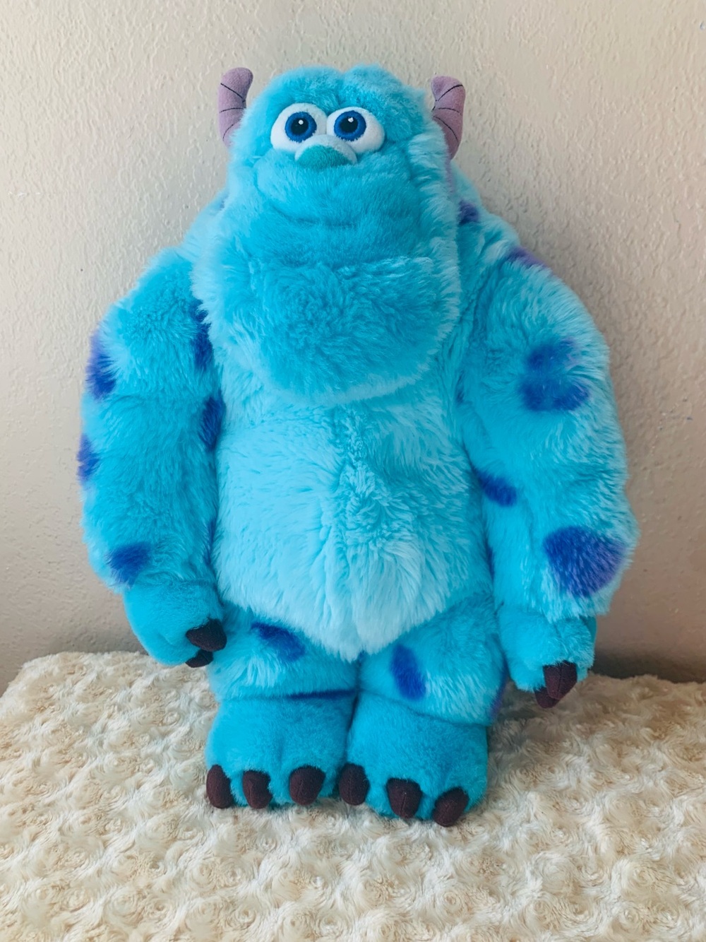 Disney Store Monsters Inc. SULLY Plush Doll 12”
